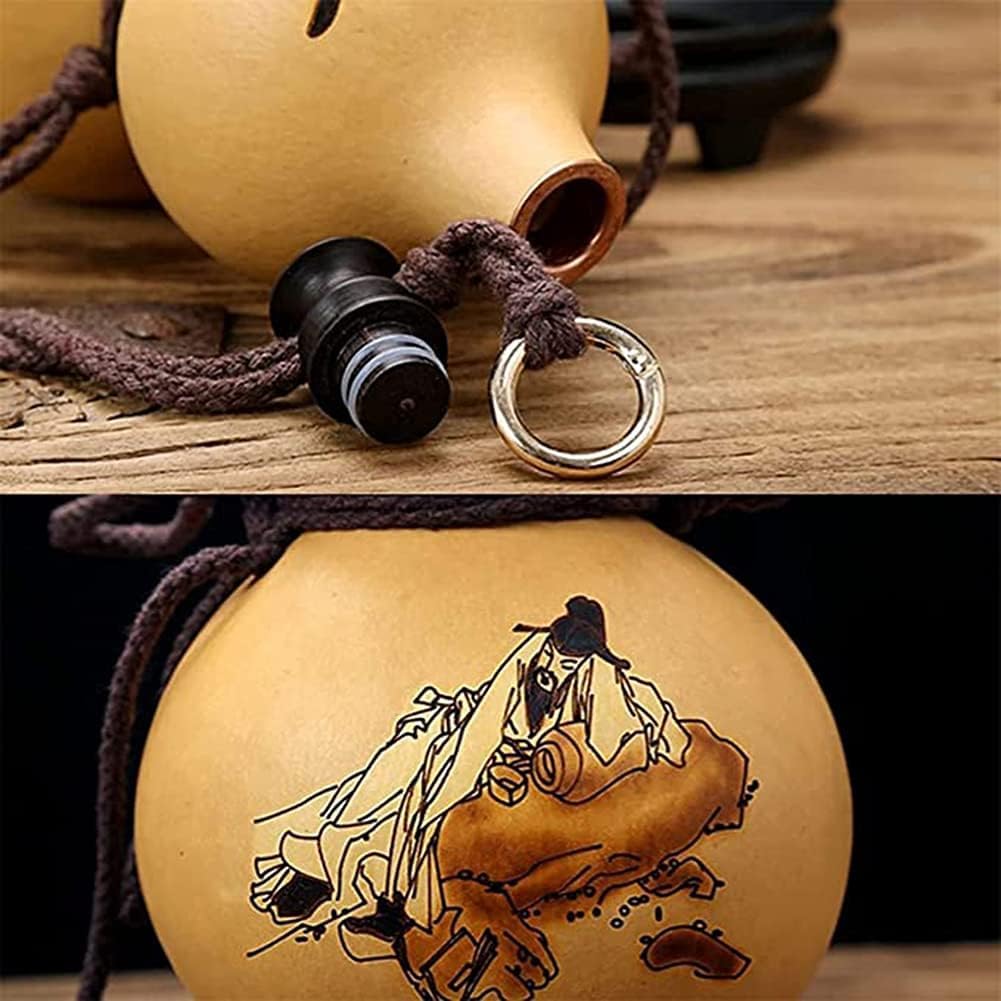 Amazon.co.jp: 風水装飾品、ひょうたんボトル、純粋な天然ひょうたん